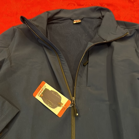 32 degrees heat men’s full zip jacket multiple pockets size XXL color, blue NWT - Picture 7 of 7
